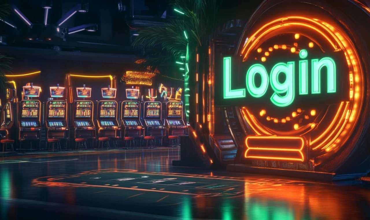 Gambaran enkripsi data dan keamanan akses login platform online